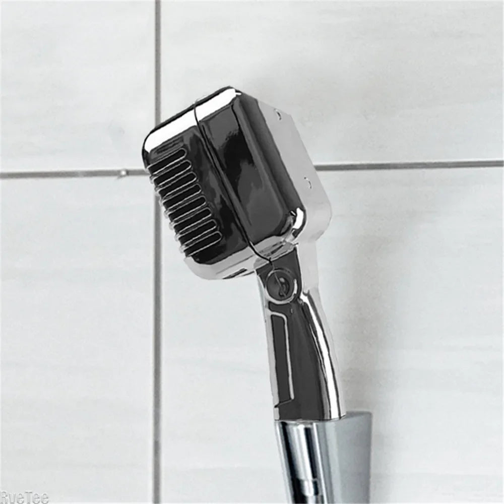 🎙️Microphone-Shaped Shower Head