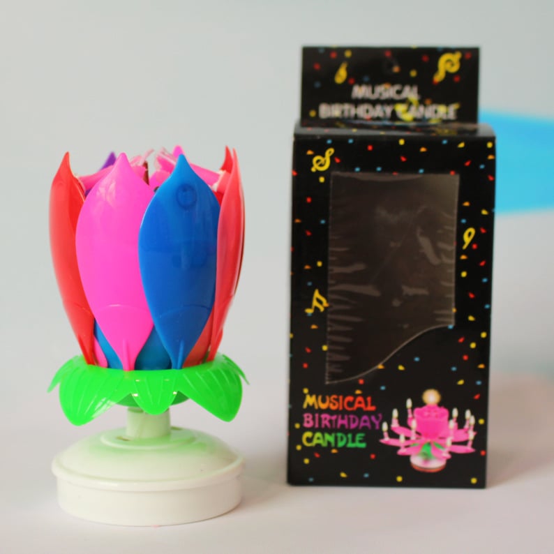 🎉LAST DAY -70%OFF - 🔥🎂Magical Flower Birthday Candle💖BUY 1 GET 1 FREE