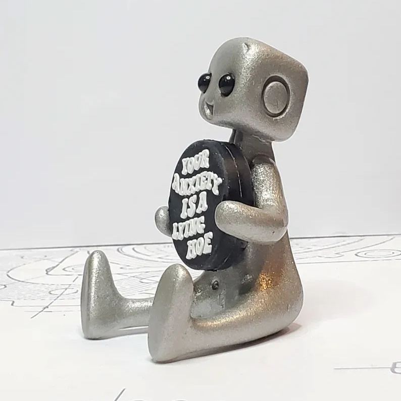 Last Day Promation 69% OFF 🤖Your Anxiety Is A Lying H*e Robot