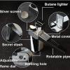 2 in 1 Set Lighter with Foldable Rotatable