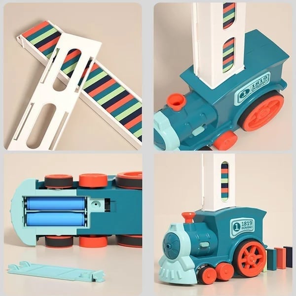 (🔥Last Day Promotion 50% OFF) Automatic Domino Train - Buy 2 Get Extra 10% OFF & Free Shipping