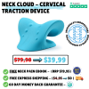 Last Day Promotion 48% OFF - Neck Cloud Cervical Traction Device(FREE SHIPPING NOW)