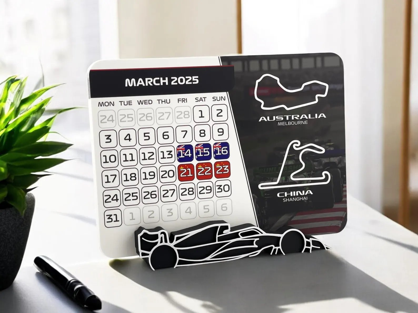 🔥New Year Promotion 48% OFF🎁F1 2025 Calendar