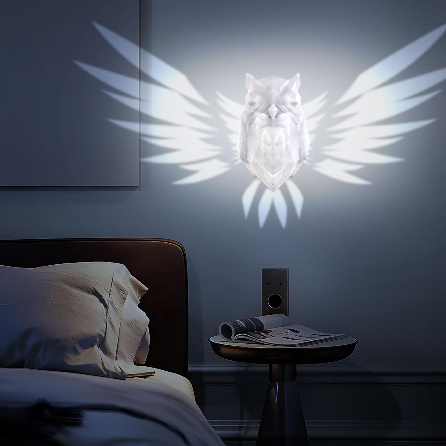 🔥 3D Animals LED Wall Light 🔥  Bald Eagle & Night Owl & Lion Head