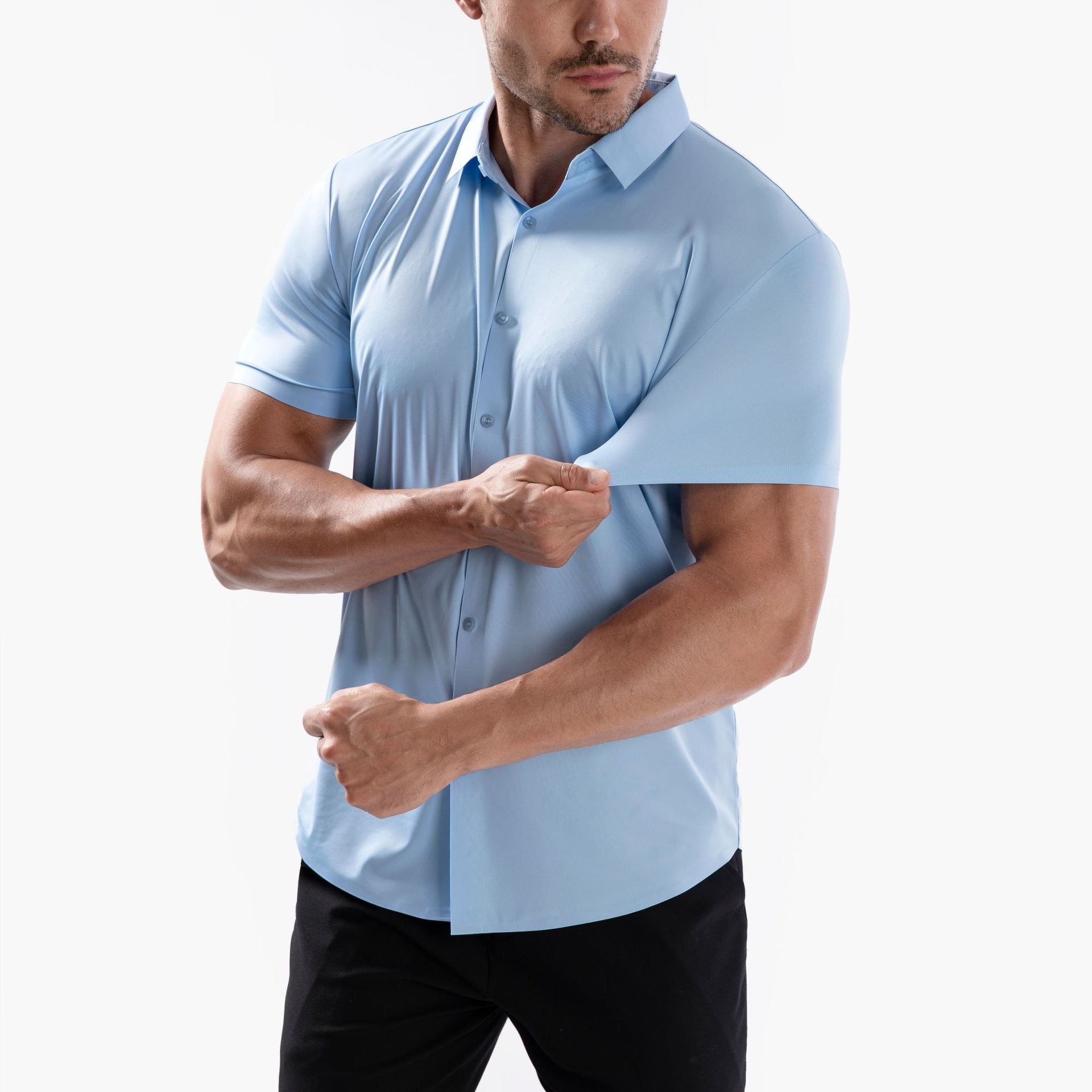 🎁Last day 45% off🎁Soft Stretch Formal Casual Men's Shirt
