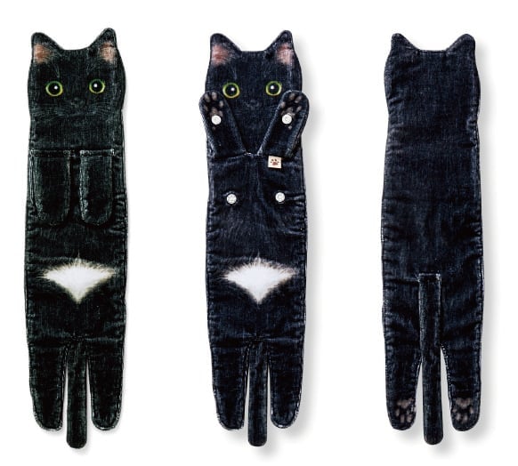 🎁TikTok Last Day Sale - 70% OFF🔥Funny Cat Hand Towels for Kitchen Bathroom - 😸Cute Decoration Hanging Towels Super Absorbent Soft