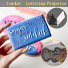 (🎄EARLY CHRISTMAS SALE - 50% OFF) 🎁Cookie Lettering Projector, Buy 2 Free Shipping Only Today🚚