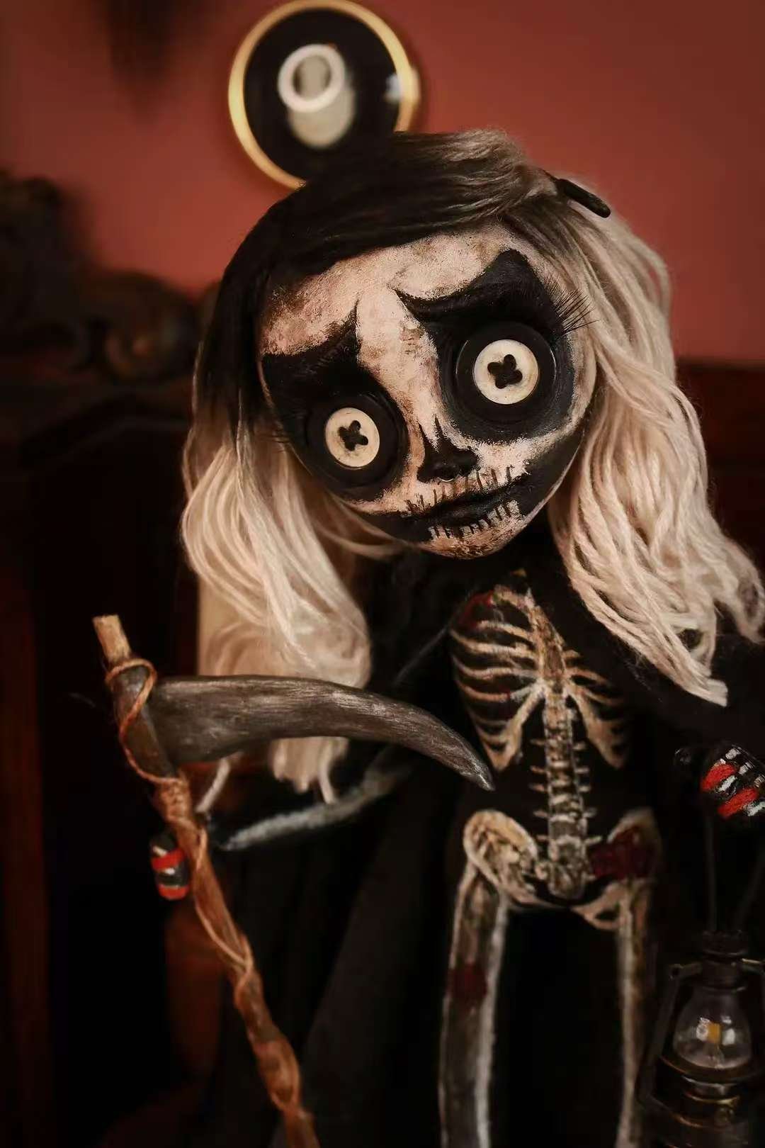🎃Caroline Doll-One of a Kind 🖤