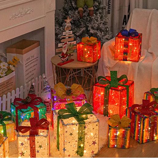 🔥Last Day Promotion 48% OFF-🎁-Christmas Gift Boxes LED Lights