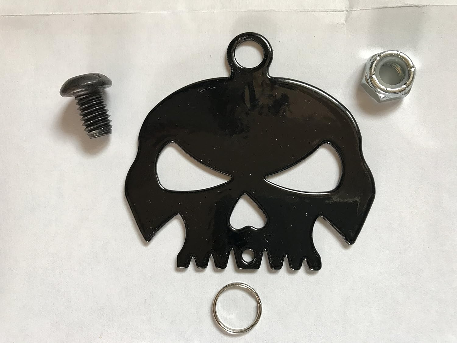 Universal Stainless Steel Skull Bell Hanger