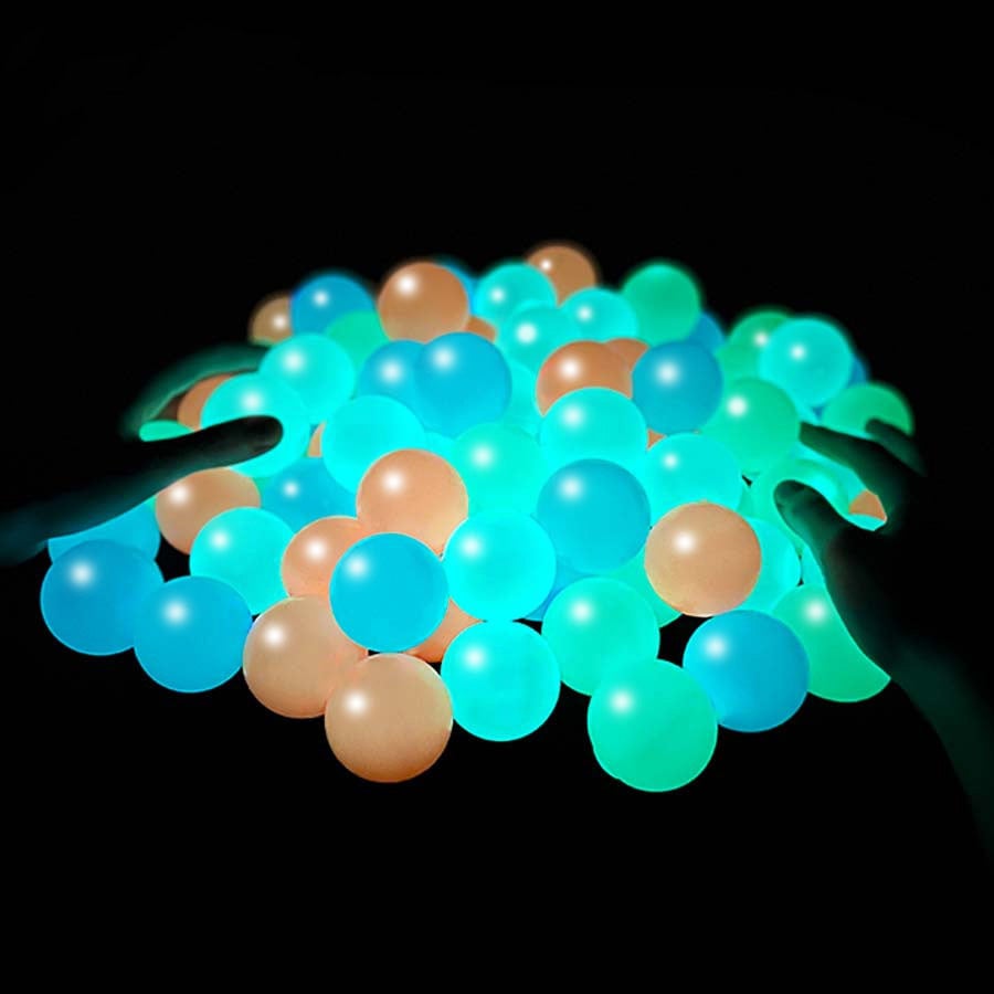 (🌲Early Christmas Sale- 49% OFF)Fluorescent Sticky Target Stress Reliever Balls