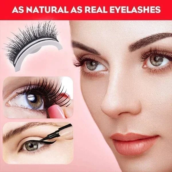 🔥ONLY $9.99🔥2023 Reusable Self Adhesive Eyelashes