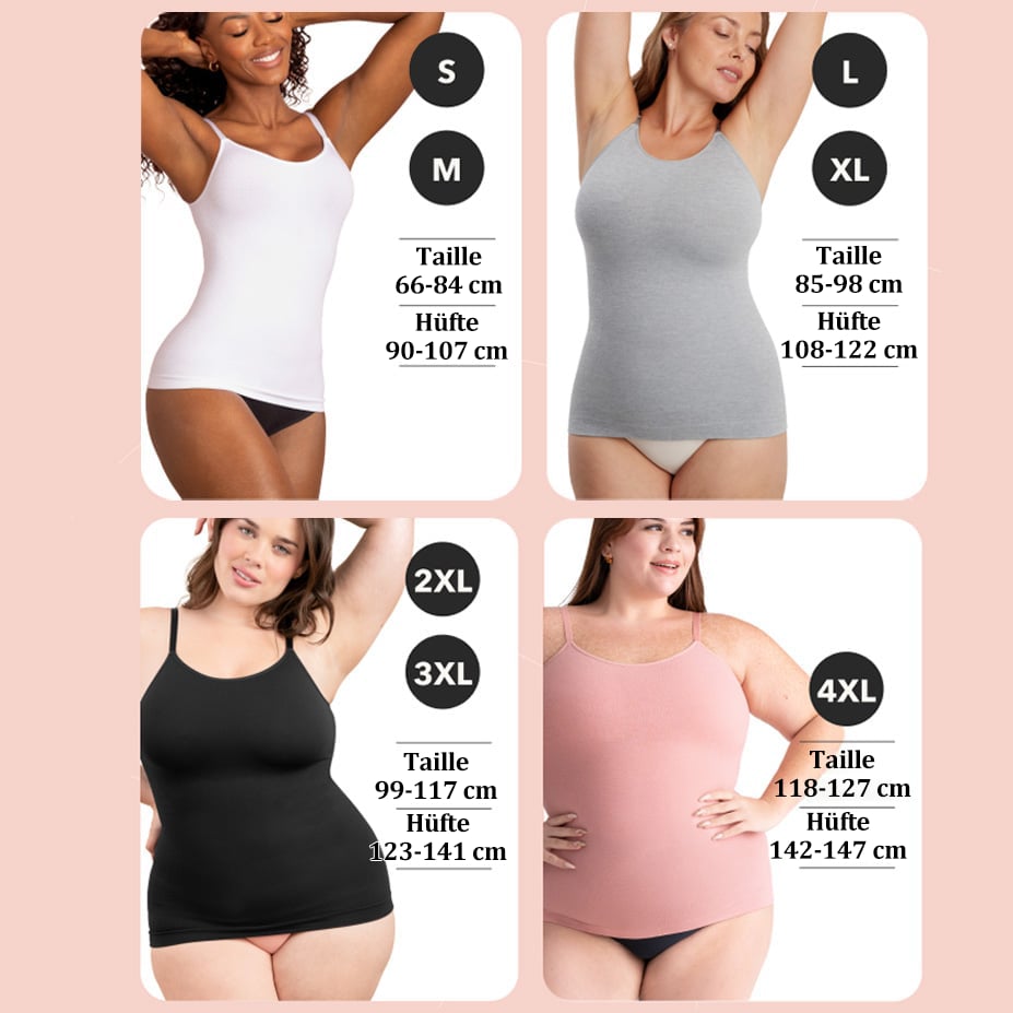Letzter Tag 70% Rabatt 💕Ganztägiges Shaping-Komfort-Stretch-Unterhemd🥰