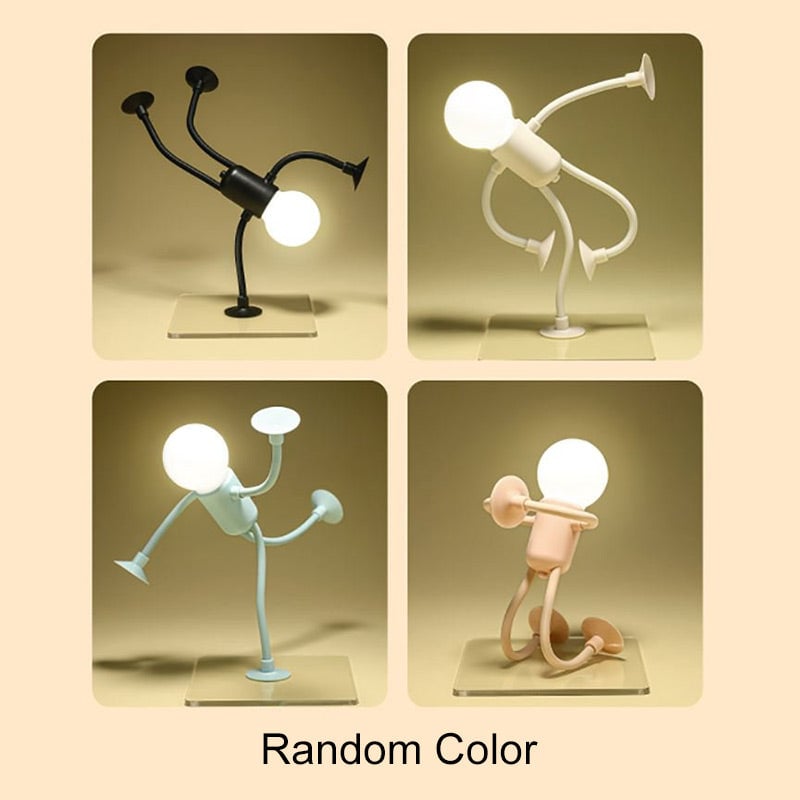 🎅Christmas Promotion 48% OFF-🎁-Changeable Shape Funny Sportsman Night Light💡