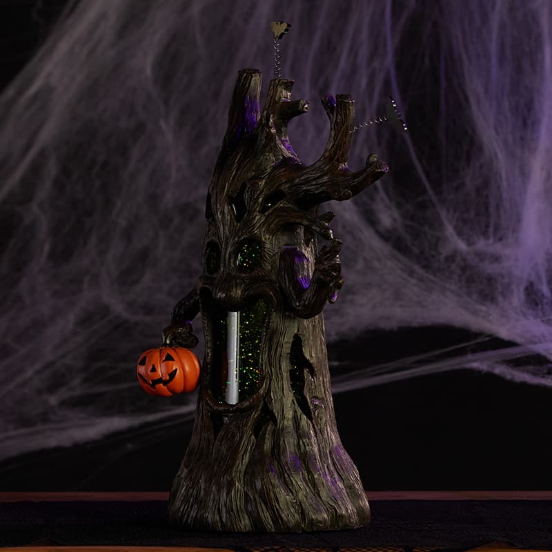 ⏰LAST DAY SALE 50% OFF💥LED Pumpkin Halloween Horror Tree Flash Column Tree