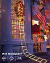 🎄TikTok Christmas Sale - 70% OFF✨LED Ladder Lights with Climbing Santa Claus