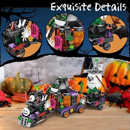 🔥Halloween Sale !!!  49% OFF - Advent Calendar Kids Halloween Building Blocks (BUY 2 GET FREE SHIPPING)