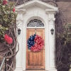 🏵100% Handmade Star Spangled Banner Ribbon Patriotic Wreath(𝐌𝐚𝐫𝐢𝐚𝐧𝐚 𝐒𝐦𝐢𝐭𝐡 𝐇𝐚𝐧𝐝𝐦𝐚𝐝𝐞®)