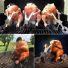 🔥HOT SALE NOW 49% OFF 🎁Portable Chicken Stand Beer- Motorcycle BBQ