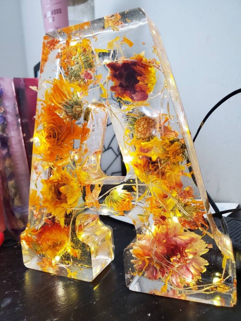 🔥Last Day Promotion 49% OFF🌸Handmade Floral Resin Night Light - FREE SHIPPING