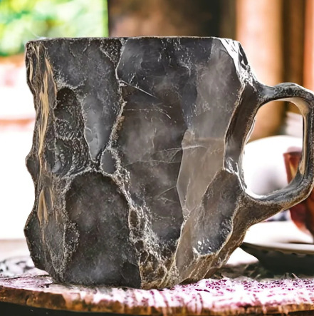 Handmade Mineral  Coffee Cup