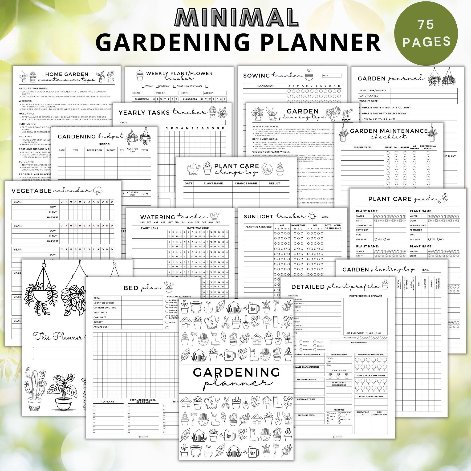 💐Mother's Day Hot Sale 49% OFF🏡Gardening Planner Toolkit