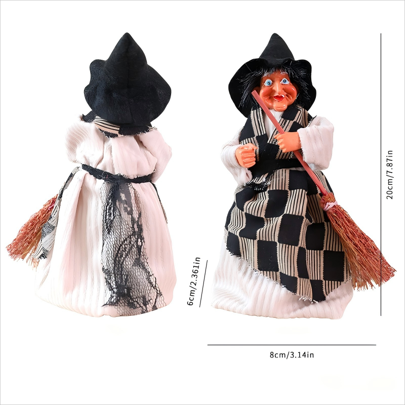 🧙🧹Halloween Witch Doll Statue Decor Desktop