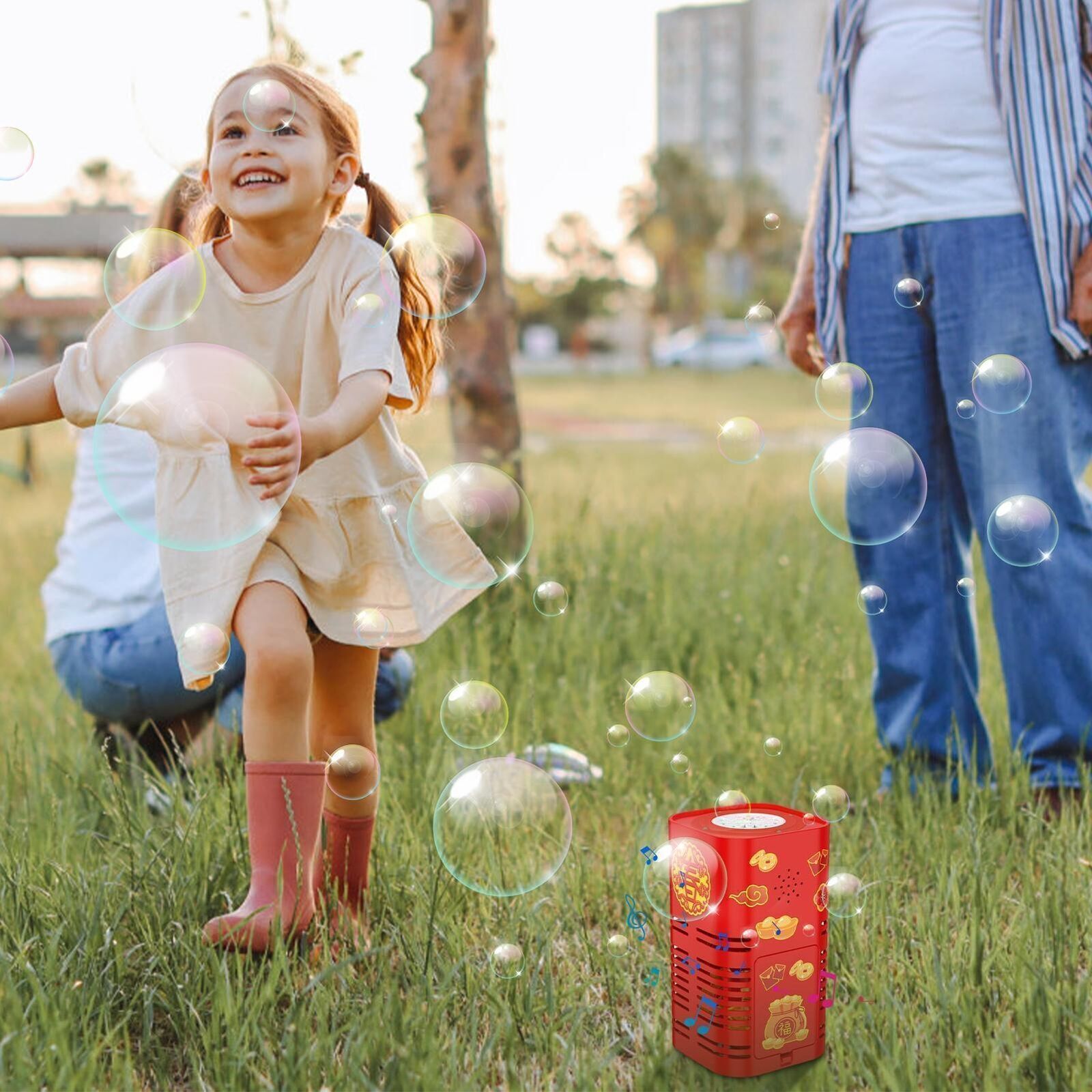 🔥Last Day Promotion 50% OFF🎁Reusable-Bubbles Machine| Duration of 12 hours