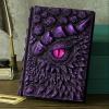 🔥Authentic Handmade 3D Dragon Eye Engraved Notebook🎁Buy 2 Free Shipping