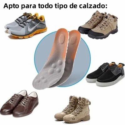 1 Par de Plantillas Deportivas Con Tecnología 4D Cloud Para Hombre Y Mujer🦶Compra 2 Obtén 15% OFF