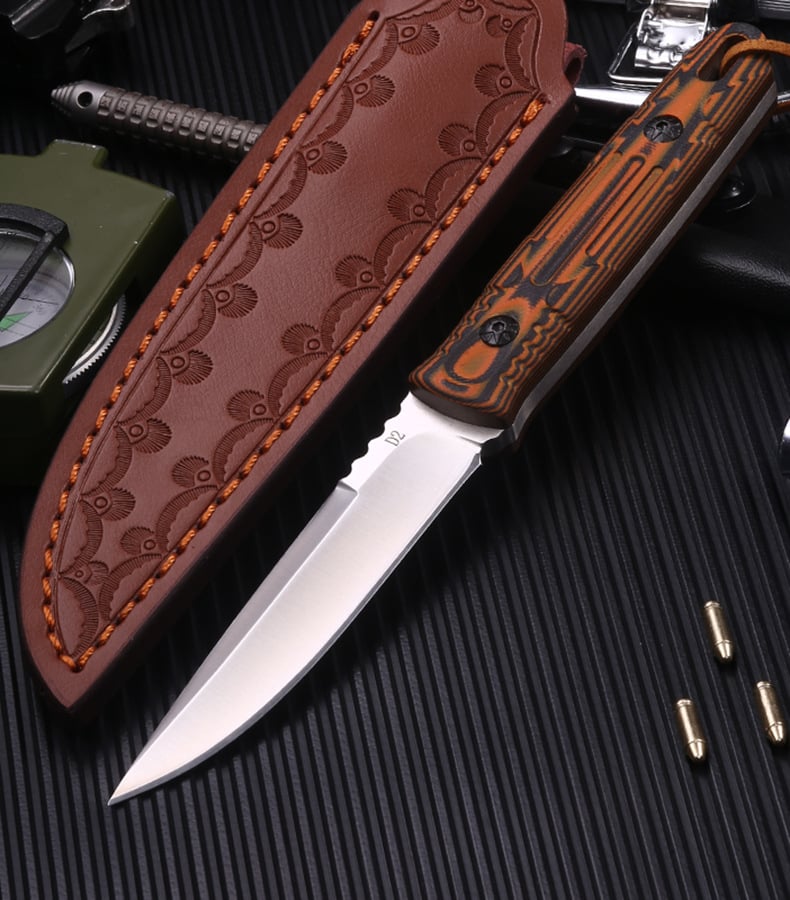Rustic Hunter Knife(𝐉𝐚𝐤𝐞 𝐌𝐨𝐧𝐫𝐨𝐞 𝐇𝐚𝐧𝐝𝐦𝐚𝐝𝐞®)