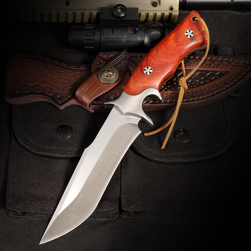 🎁TikTok Last Day Sale - 70% OFF-🔥- M390 Integrated Steel High Hardness Sharp And Durable Straight Knife