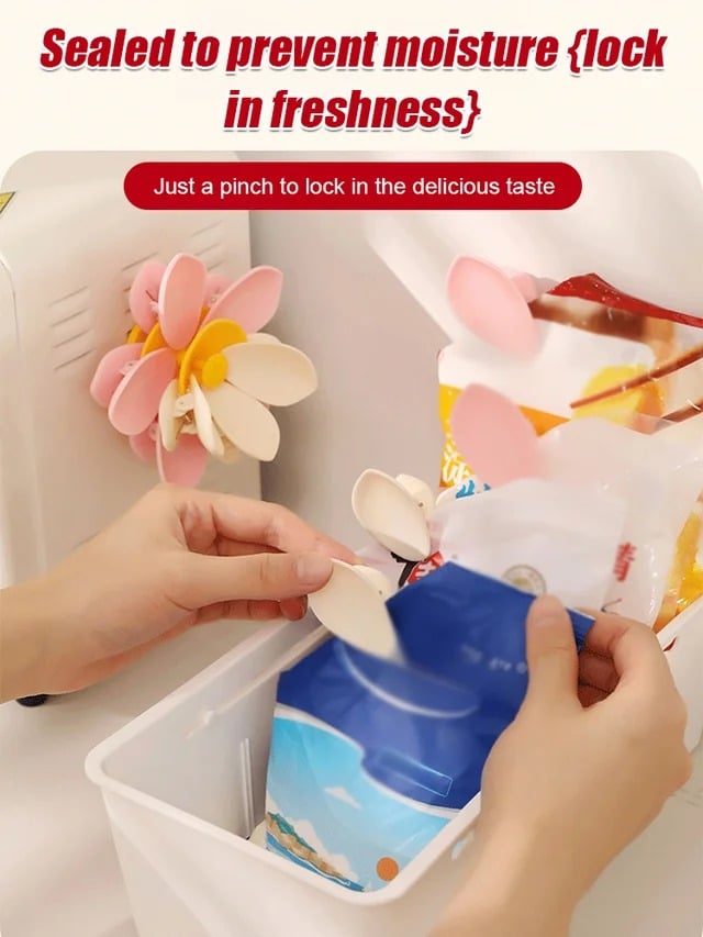 💥LAST DAY SALE 50% OFF💥Lotus Sealing Clip Refrigerator Magnet