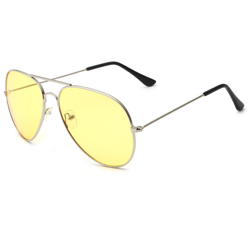 Night Vision Polarized Aviator Sunglasses for Driving