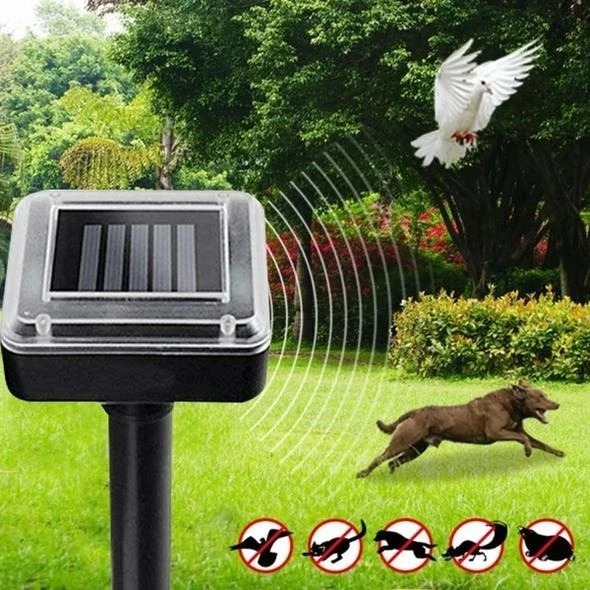 Solar Power Ultrasonic Mouse, Mole, Snake, Pest, Rodent Repeller