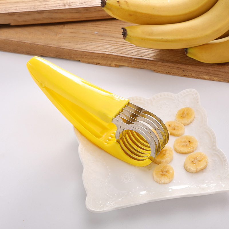 (🎄Christmas Hot Sale🔥🔥)Stainless Steel Banana slicer(🔥BUY MORE SAVE MROE)