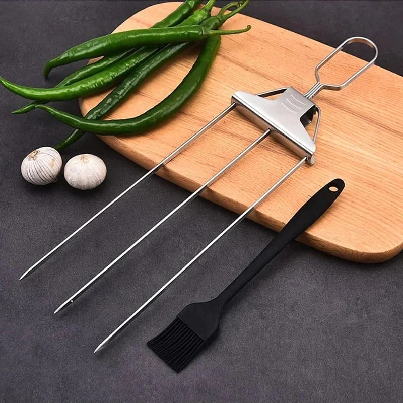 🔥Last Day Sale - 50% OFF🎁3 Way Grill Skewers - GrillSavant