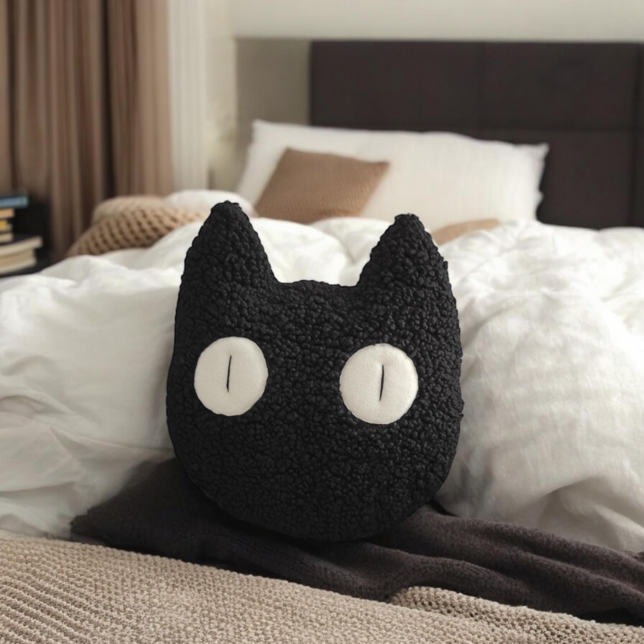 (🎄Early Christmas Sale - 49% OFF)🔥Plush Black Cat Pillow🔥Buy 2 Free Shipping