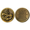 Anchored in Christ Christian Challenge Coin