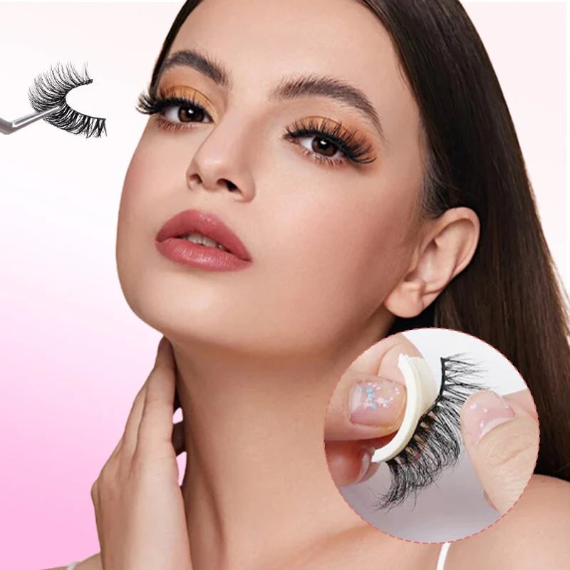 🔥BUY 1 GET 1 FREE ! 🔥2 Pairs Reusable Long Self Adhesive Eyelashes