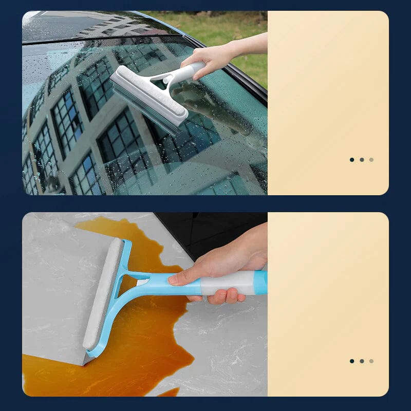 (🌲EARLY CHRISTMAS SALE - 50% OFF) 🎁3 in 1 Window Cleaning Wiper, BUY 4 GET 20% OFF