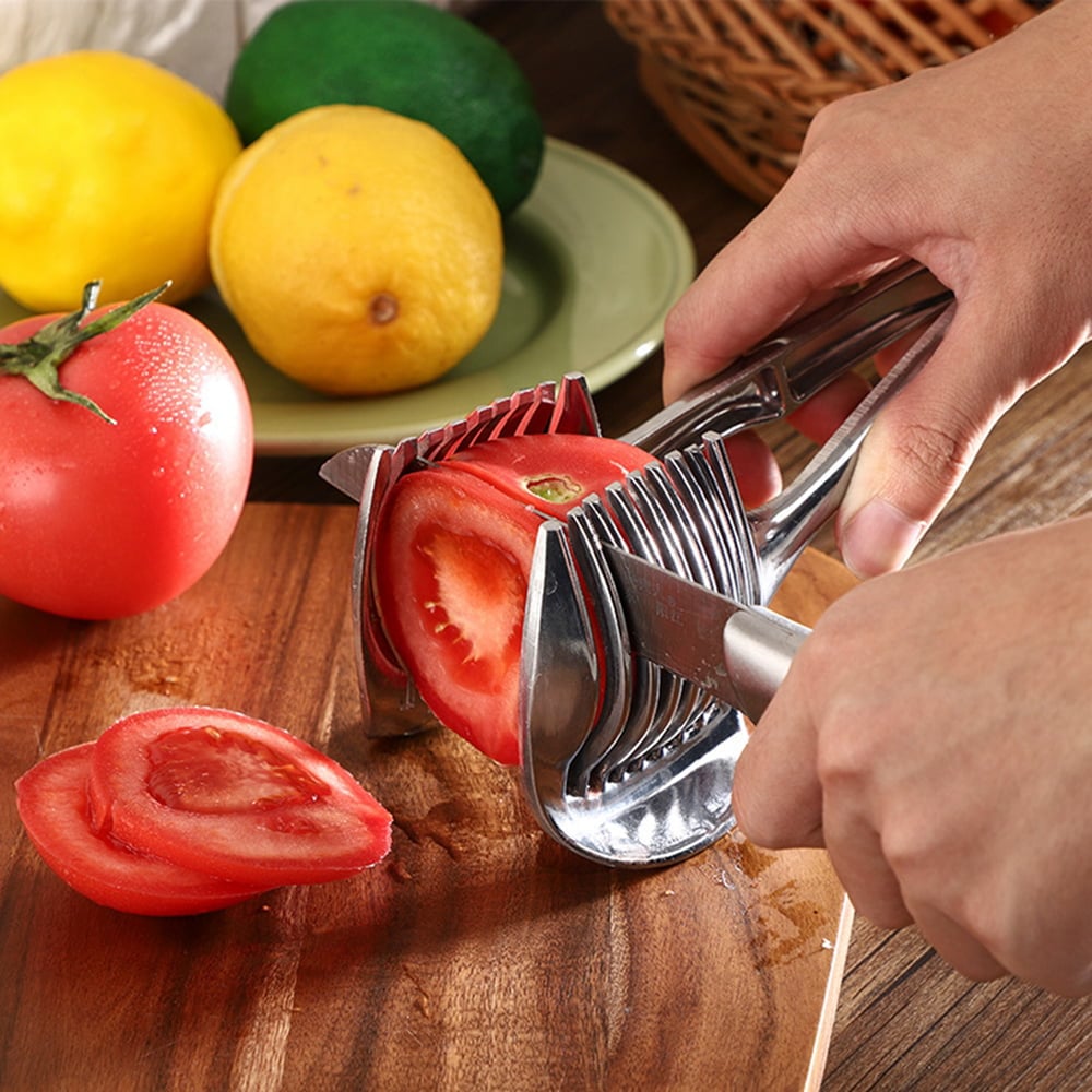 🔥Last Day Sale - 50% OFF🎁 Zinc Alloy Lemon Tomato Slicer