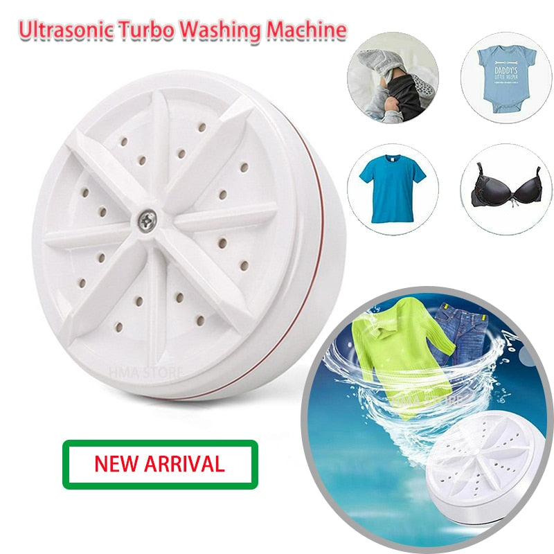 🔥(Last Day Promotion - 50% OFF) Ultrasonic Portable Washing Machine-BUY 2 FREE SHIPPING