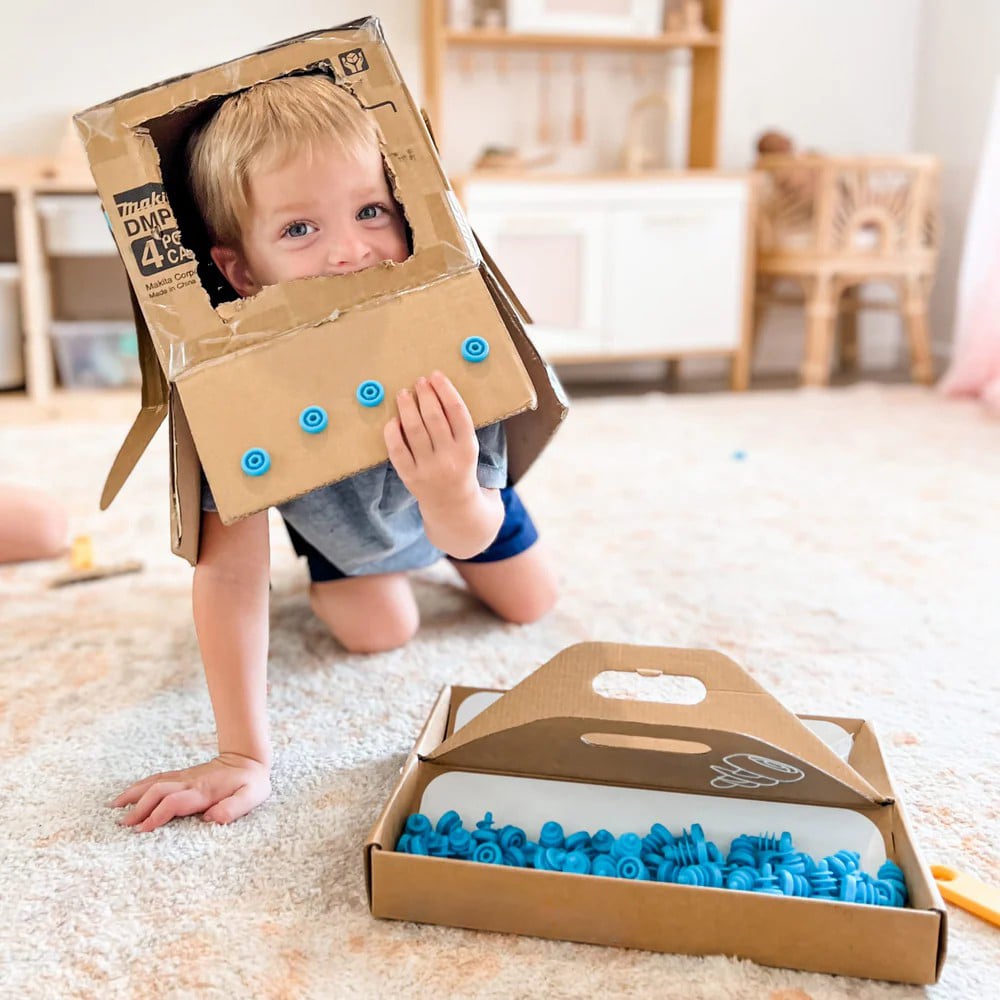 🌍 Eco-Friendly Cardboard Builder Set（Free Shipping）