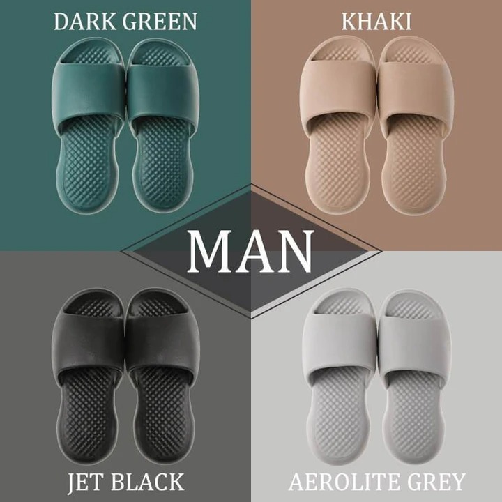 🎁 (Mother's Day Sale - 50% OFF) Non-slip Wear-resistant Thick-soled Super Soft Slippers