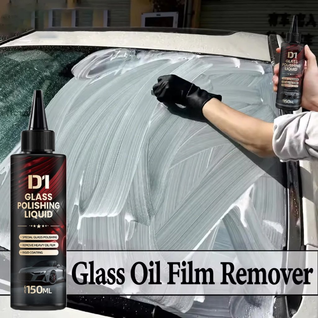 ⏰LAST DAY SALE 50% OFF - Car Glass Polishing Compound⚡BUY 2 GET 1 FREE