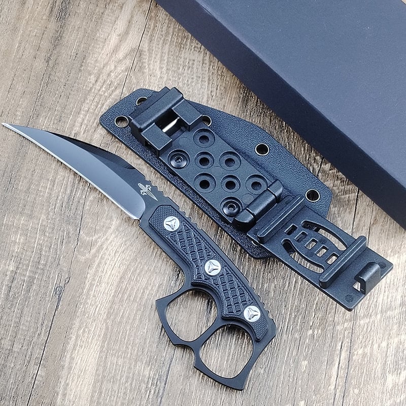Black Blade Integrated Steel Claw Tactical Knife