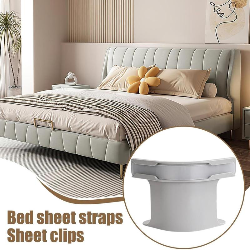 🎁TikTok Last Day Sale - 70% OFF🔥Bed Sheet Grippers 4 PCS Non-slip Sheet Holders