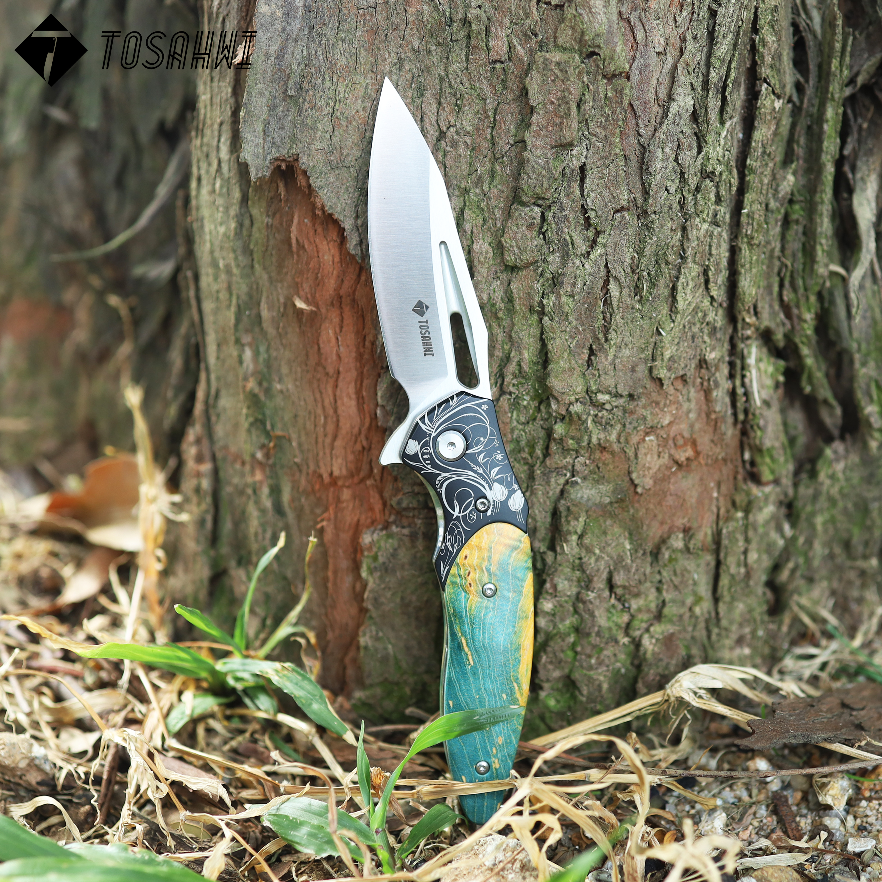 TOSAHWI HANDMADE Outdoor Folding Knife-ZQ0251