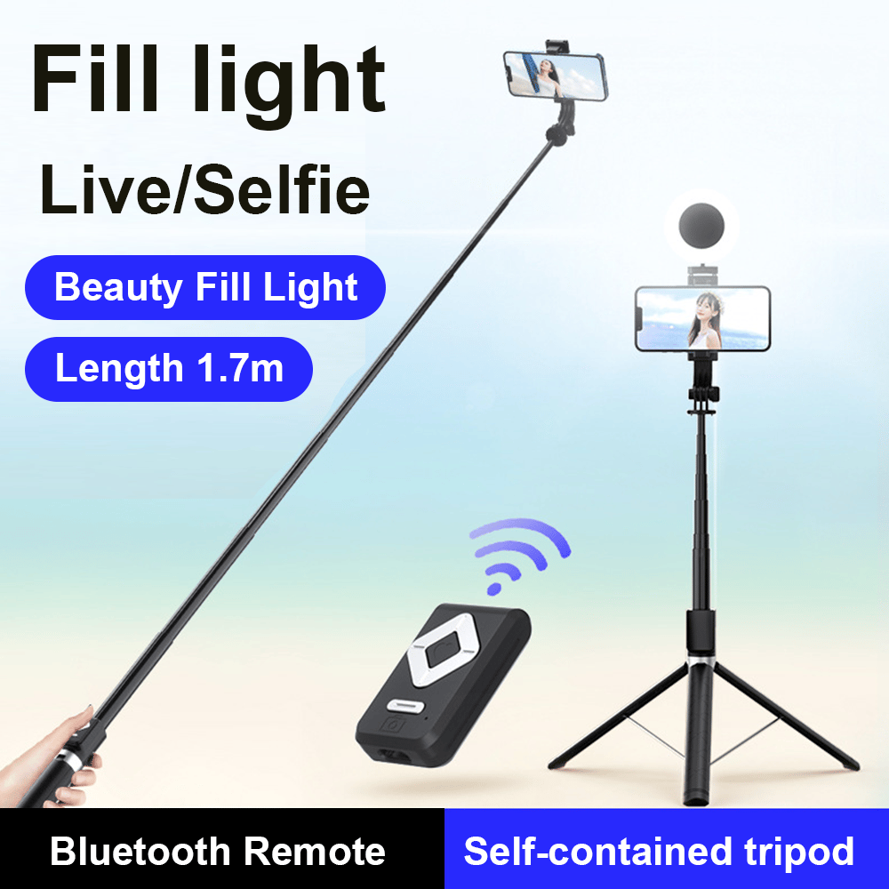 🔥Hot Sale Now🔥New 6 in 1 Bluetooth Selfie Stick